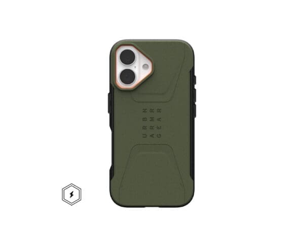 UAG Civilian Magsafe - iPhone 16 - Olive Drab