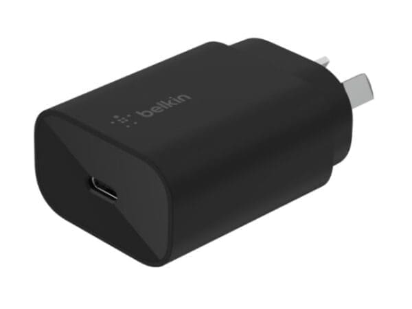 Belkin 25W USB-C PD 3.0 PPS Wall Charger - Black