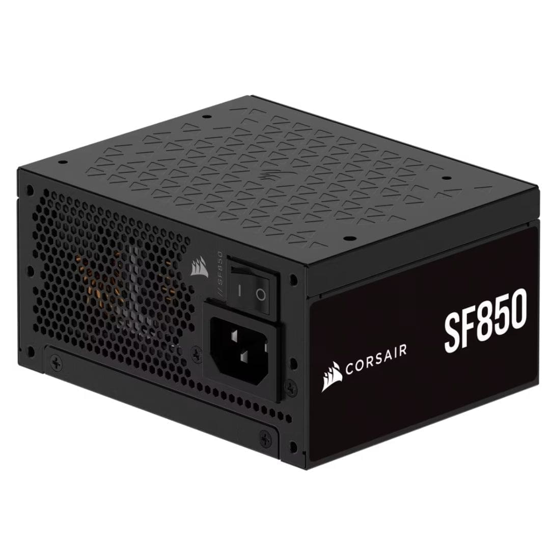 Corsair SF Series SF850 Fully Modular 80 PLUS Platinum SFX Power Supply (AU) – 850W, 92mm FDB, 8×SATA, 3×PCIe, 2×EPS, Type 5, 100K hrs, ATX 3.1