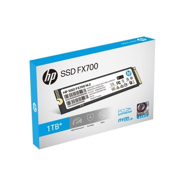 HP FX700 1TB PCIe Gen 4x4 M.2 NVMe 2.0 SSD 7200MB/s 6200MB/s Low power consumption