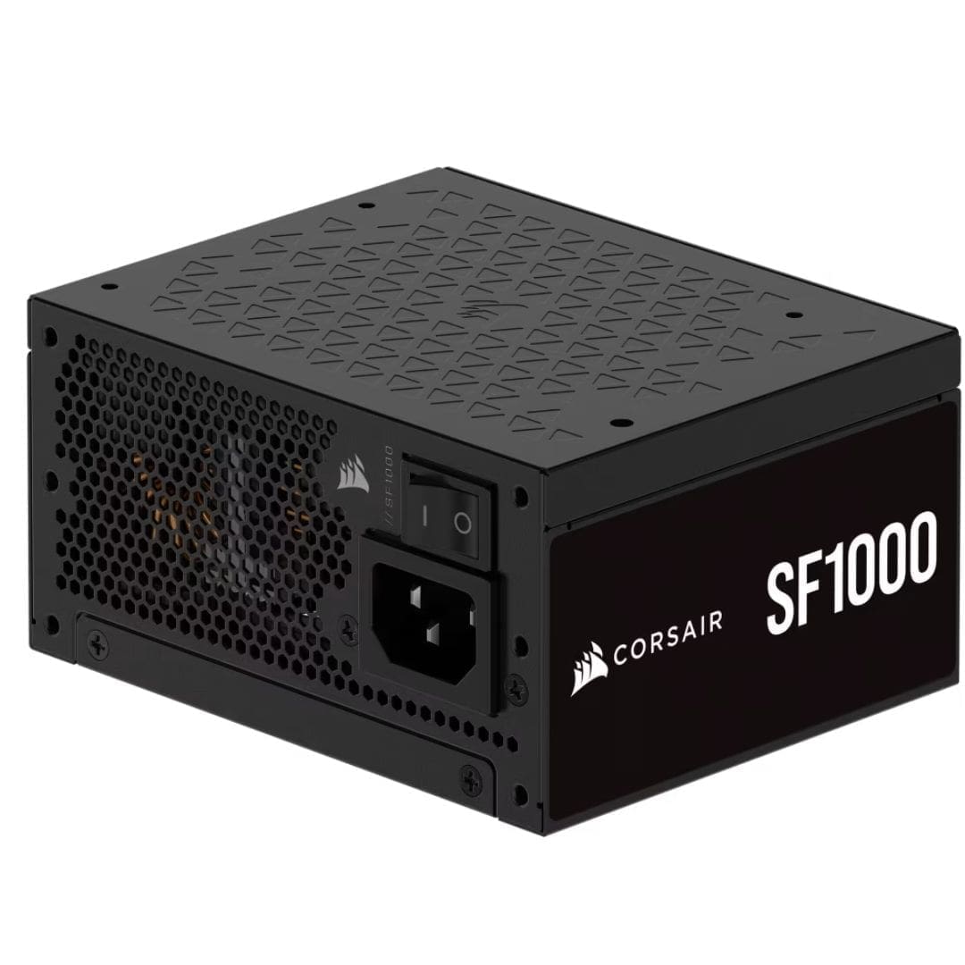 Corsair SF Series SF1000 Fully Modular 80 PLUS Platinum SFX Power Supply (AU) – 1000W, 92mm FDB, 4×PCIe, 8×SATA, 2×EPS, Type 5, 100K hrs, ATX 3.1
