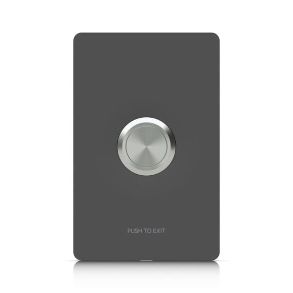 Ubiquiti Access Button, Push-to-exit Button Designed For UniFi Access Hubs, Contacting Rate 30V DC, 2A, Indoor Only, Incl 2Yr Warr