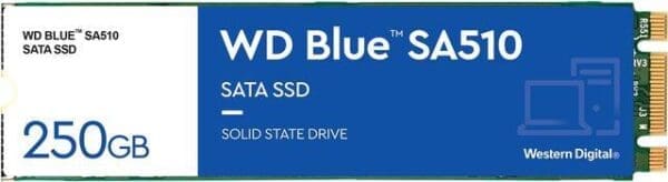 Western Digital WDS250G3B0E Blue SN580 NVMe™ SSD 250GB M.2 2280 PCIe Gen4 x4 5-Year Limited Warranty