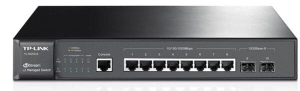 TP-Link SG3210 JetStream 8-Port Gigabit L2 Managed Switch with 2 SFP Slots Omada