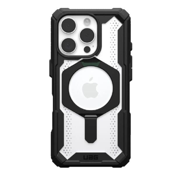 UAG Plasma XTE MagSafe Apple iPhone 16 Pro (6.3") Rugged Case - Black/Clear (11447411404G), 20ft. Drop Protection (4.8M), 1 Year Warranty