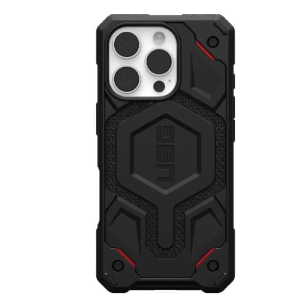 UAG Monarch Pro Kevlar Apple iPhone 16 Pro Max (6.9") Rugged Case - Kevlar Black (114457113940), 25FT Drop Protection, 10 Years Warranty