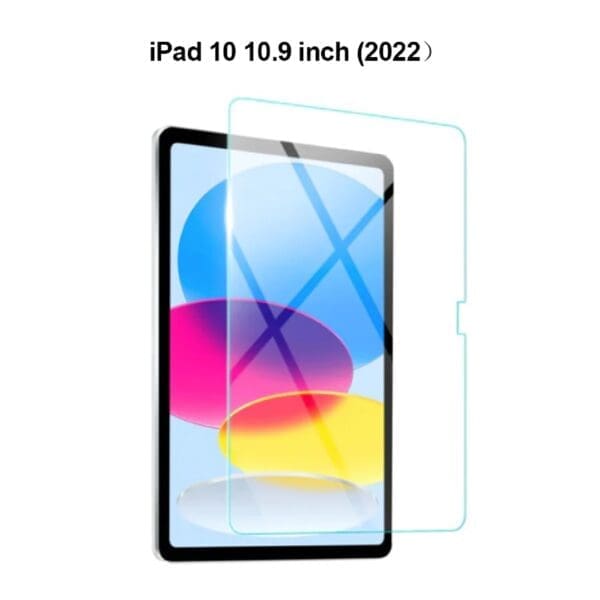 USP Apple iPad (10.9") (10th Gen) Tempered Glass Screen Protector : Full Coverage, 9H Hardness, Bubble-free, Anti-fingerprint, Original Touch Feel