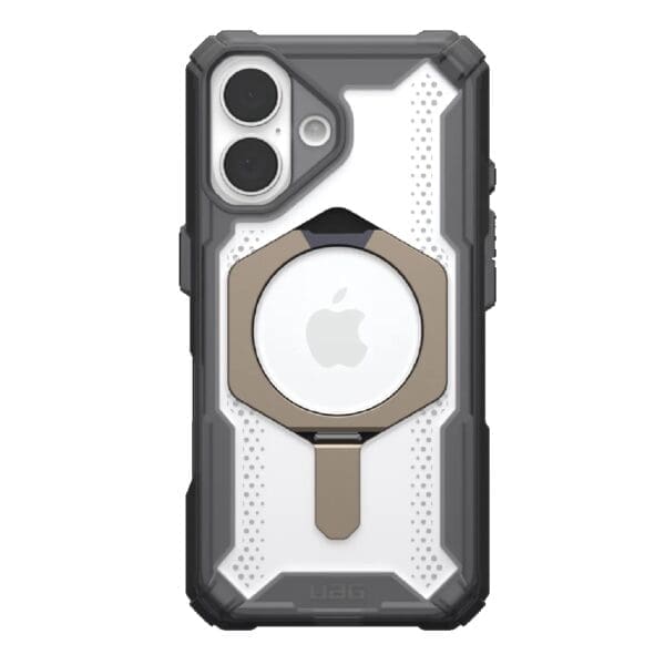 UAG Plasma XTE MagSafe Apple iPhone 16 (6.1") Rugged Case - Ash/Titanium (114476113136),20ft. Drop Protection (4.8M),Enhanced Corners, 1 Year Warranty