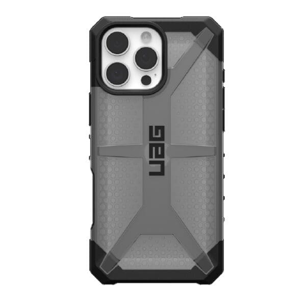 UAG Plasma Apple iPhone 16 Pro Max (6.9") Rugged Case - Ash (114478113131), 16ft. Drop Protection (4.8M), Raised Screen Surround, 10 Years Warranty