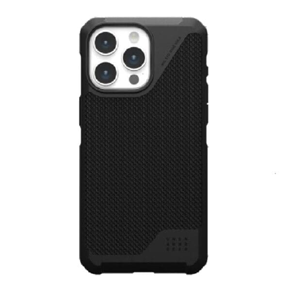 UAG Metropolis LT Magsafe Apple iPhone 16 Pro (6.3") Rugged Case - Kevlar Black (114452113940), 18ft. Drop Protection (5.4M), 10 Years Warranty