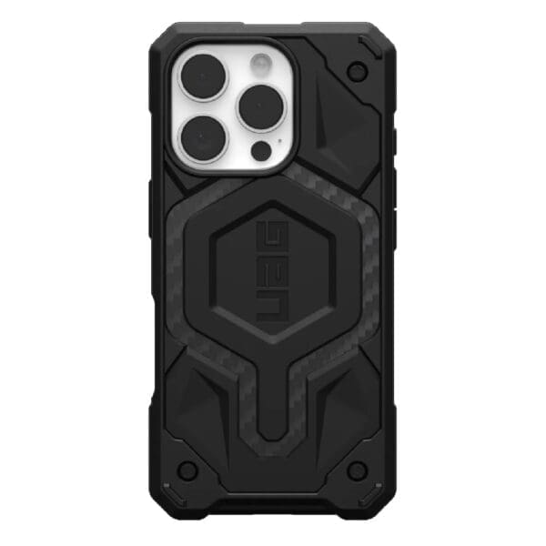 UAG Monarch Pro Apple iPhone 16 Pro (6.3") Rugged Case - Carbon Fiber (114456114242), 25ft. Drop Protection (7.6M), 10 Years Warranty