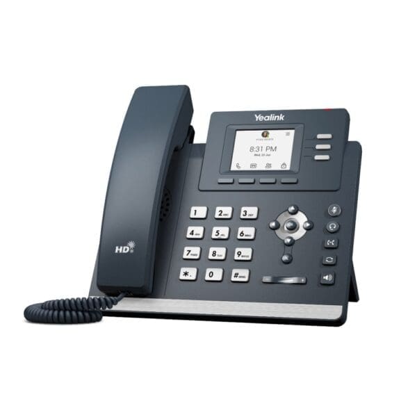 Yealink MP52 E2 Teams IP Phone, Android 13, Mid-level, Teams and Skype Compatible, 7-inch touchscreen, HD Audio, Teams button, Supports Office 365