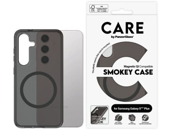 CARE by Panzer Flagship Case (MS) - Samsung GS25+ - Smoke