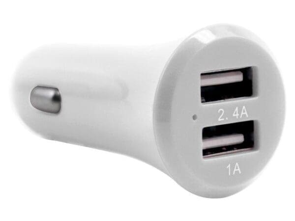 3sixT xDual USB Car Charger 3.4A - White