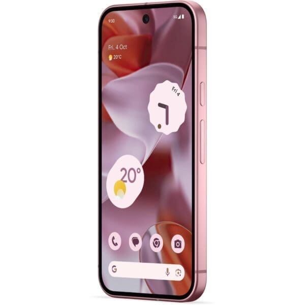 Google Pixel 9 5G 128GB - Peony (GA05841-CA),*AU STOCK*, 6.3" , OLED, 120Hz, 12GB/128GB, 50MP/10.5MP, Dual Sim + eSIM, 4700mAh, 2 Years Warranty - Image 3