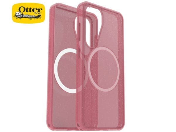 OtterBox Symmetry Magnets - Samsung GS25 - Clear/Pink
