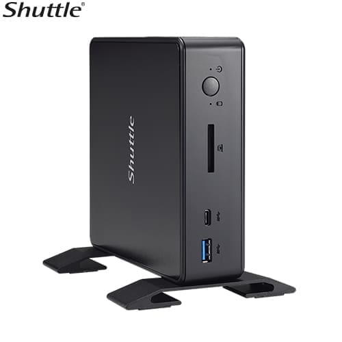 Shuttle NC10U Celeron 4205U, HDMI, DP, M.2 2280, COM, WIFI, SD card, Dual displays