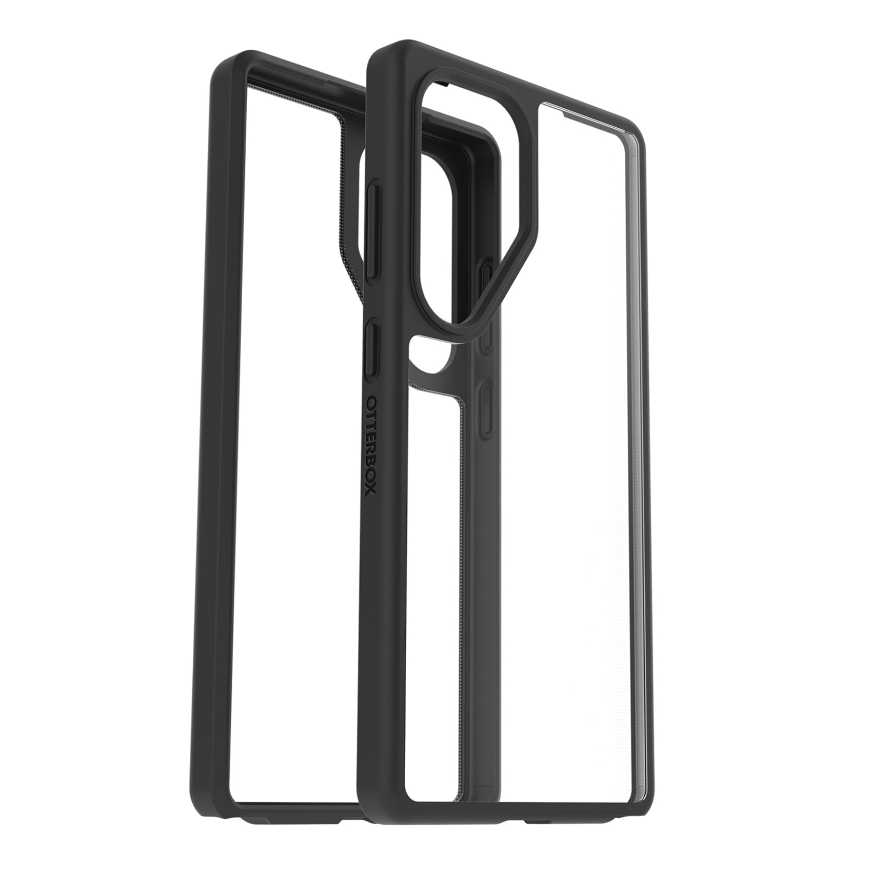 OtterBox React Samsung Galaxy S25 Ultra 5G (6.9") Case Black Crystal (Clear/Black) - (77-97504),DROP+ Military Standard,Hard Case, 7 Years Warranty