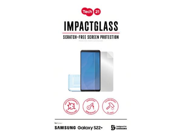 Tech21 Impact Shield w/Anti-Scratch & AM - Samsung GS22+ - Image 2
