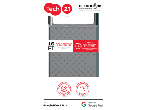 Tech21 EvoCheck - Google Pixel 8 Pro - Smokey/Black - Image 3