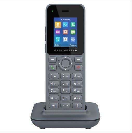 Grandstream DP725 DECT Cordless HD Handset for Mobility, HD handset, Up to 20 SIP Accounts Per System; Up to 20 Lines Per Handset, DECT Authentication
