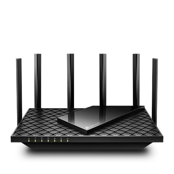 TP-Link Archer AXE75 AXE5400 Tri-Band Gigabit Wi-Fi 6E Router, 574 Mbps at 2.4 GHz + 2402 Mbps at 5 GHz + 2402 Mbps at 6 GHz
