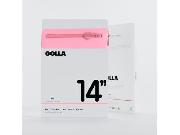 GOLLA Metro Laptop Sleeve - Neoprene 14" - Pink