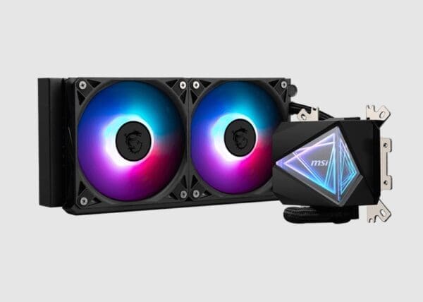 MSI MAG CORELIQUID I240 BlackLiquid CPU Cooler, LGA 1150/1151/1155/1156/1200/1700+ Next gen AM5/AM4 3y warranty