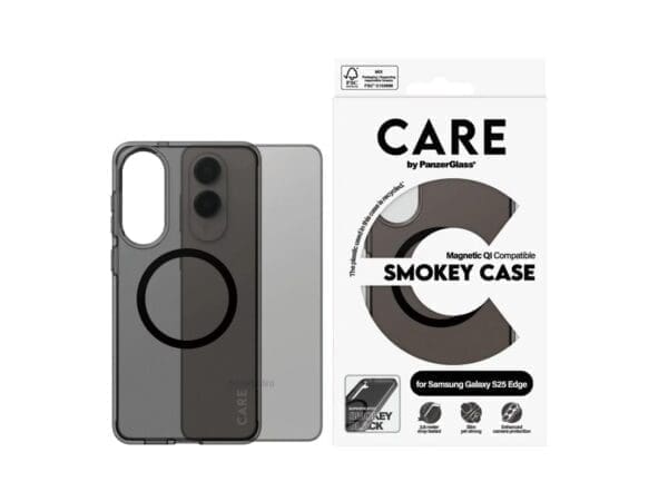 CARE by Panzer Urban Combat - Samsung GS25 Edge-Smokey/Black