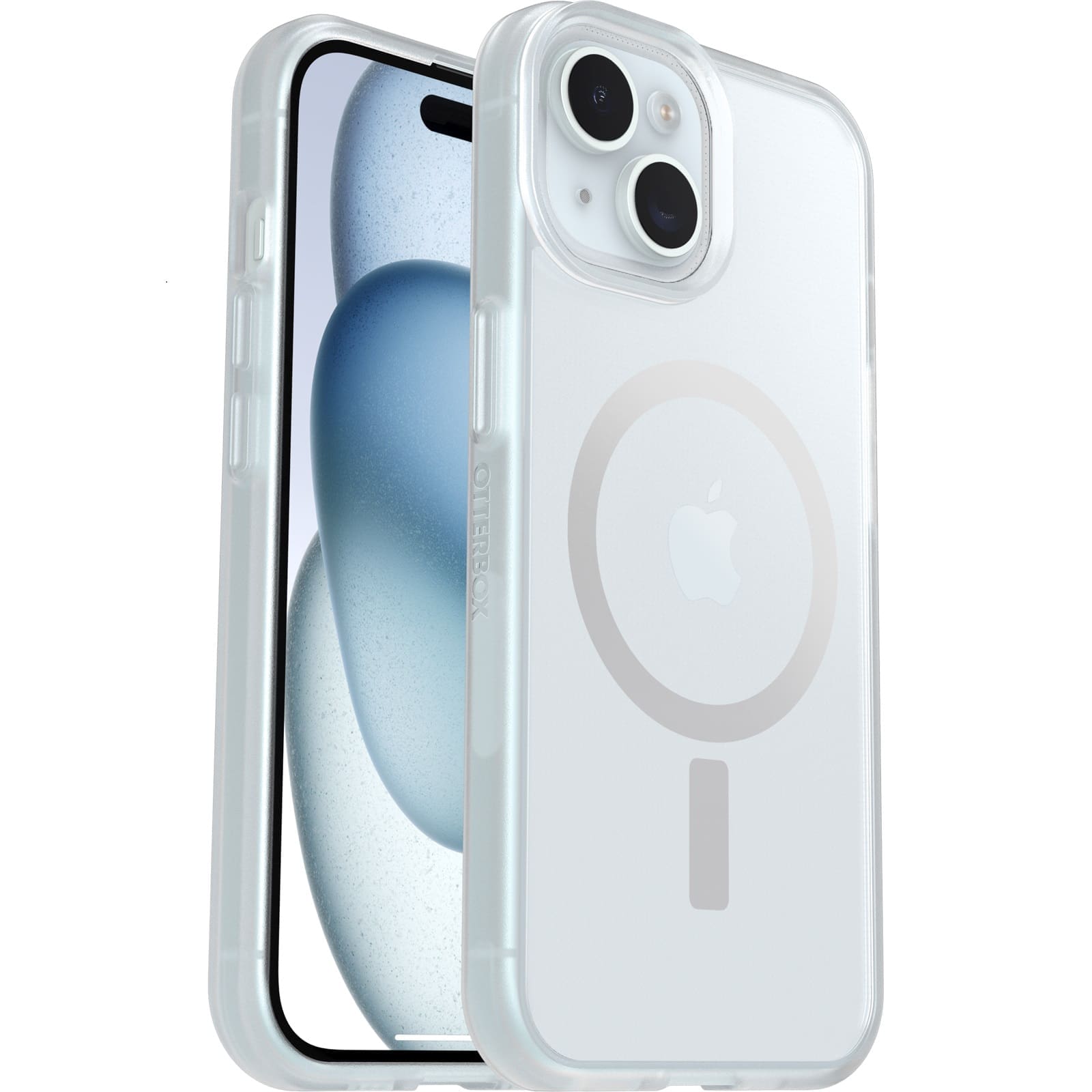 OtterBox React MagSafe Apple iPhone 16e/ iPhone 15/ iPhone 14/ iPhone 13 (6.1") Case Clear - (77-98201), DROP+ Military Standard, 7 Years Warranty