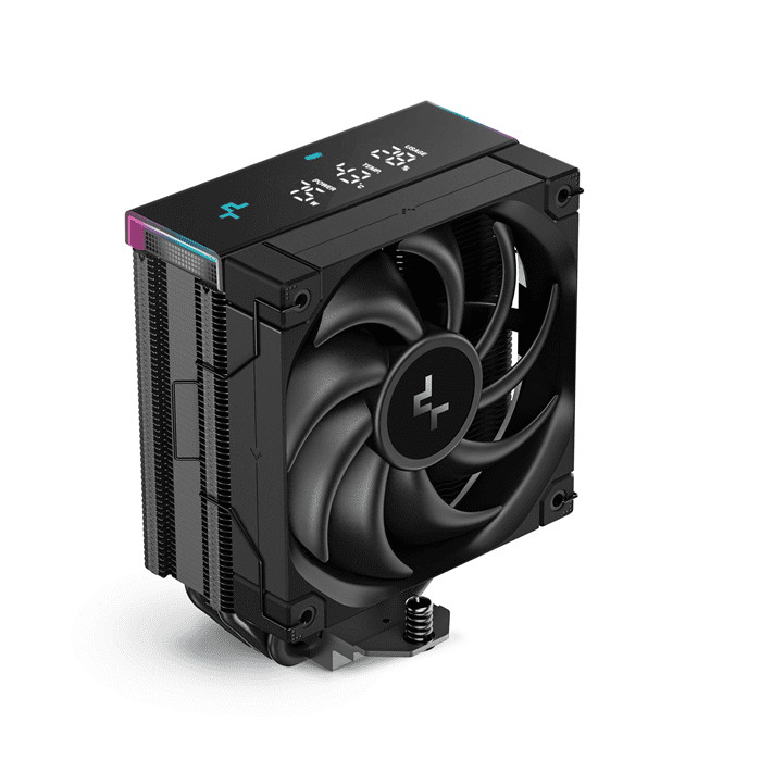 DeepCool AK400 Digital Pro Performance CPU Cooler, 4 Heat Pipe Tower, Multi-data Point Screen, LGA1851/1700/1200/115X/AM5/AM4