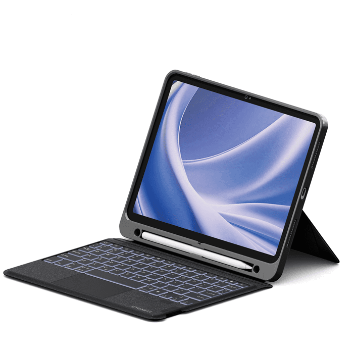 Cygnett Apple iPad Air (11") (M3/M2) (5th/4th Gen)/iPad Pro (11") (5th/4th/3rd/2nd/1st Gen) Magnetic Keyboard + Case - Black (CY5332CKBCA)