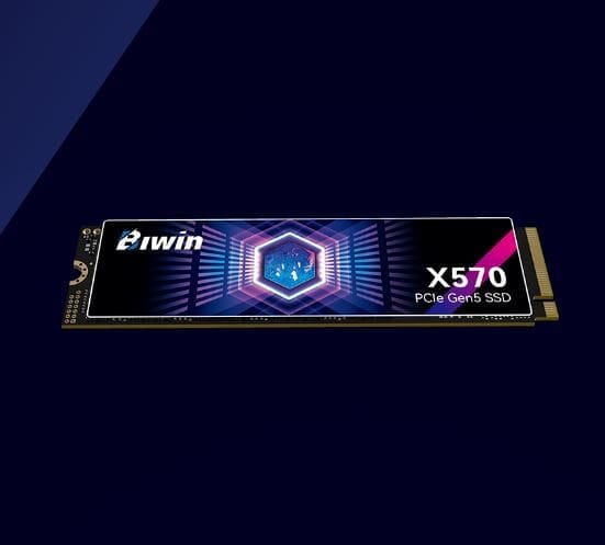 BIWIN Black Opal 1TB X570 PCIe Gen5×4, NVMe 2280 Up to 14000/7300 MB/s BX570NN01TB-RGX - 5 Year Warranty