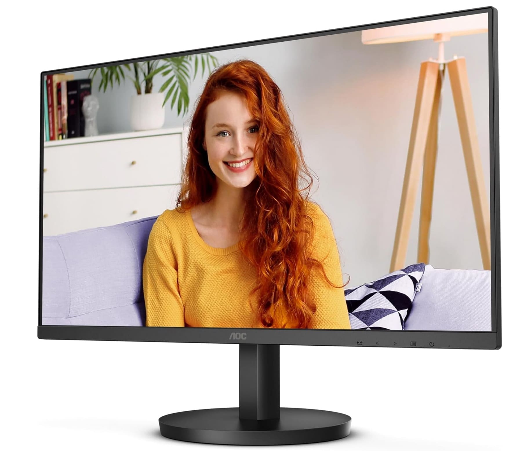AOC 27" IPS, 120Hz, 250cd/m2, Full HD 1920×1080 @ 100Hz – HDMI, 1920×1080 @ 60Hz – VGA, Flicker Free, VESA 100, Office Monitor