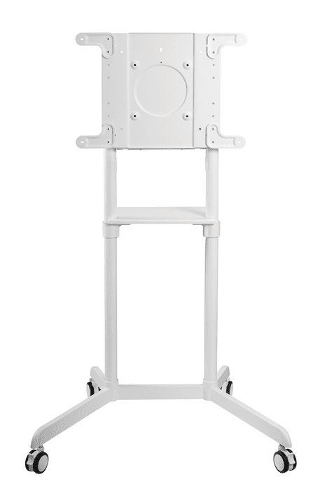 Brateck Rotating Mobile Stand for Interactive Display Fit 37"-70" Up to 70kg- VESA: 200x200,400x200,300x300,600x200,350x350,400x400,600x400 White(LS)