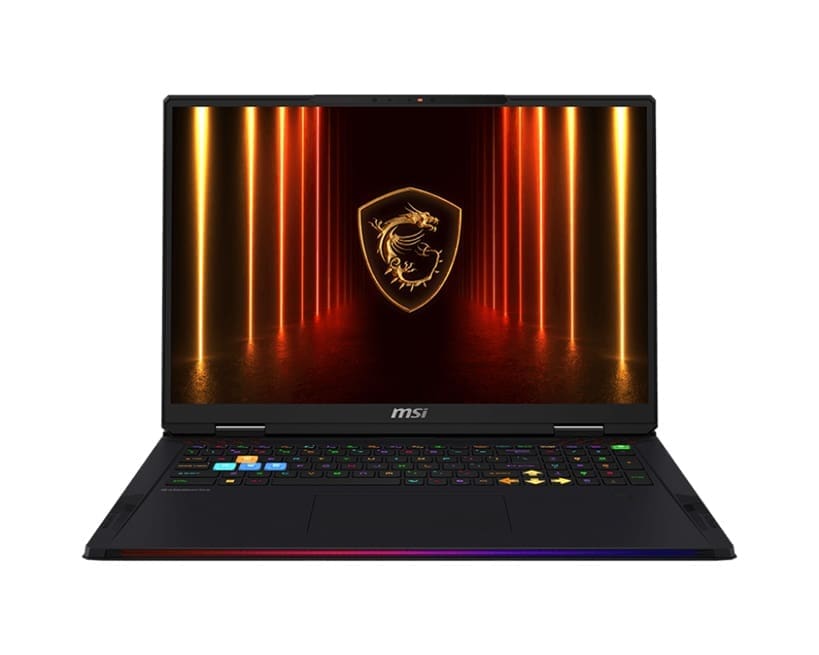 MSI Raider Series Gaming Notebook 18" UHD Intel® Core Ultra 9 285HX DDR5 32GB*2 2TGen5*1 + 2TGen4*1 Windows11 Pro Nvidia RTX 5080 GDDR7 16GB