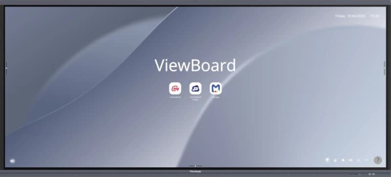 ViewSonic ViewBoard IFP92UW ViewBoard® 92" 5K Interactive Display, 92" 21:9 aspect ratio for Teams Rooms 8-mic array 2.1channel 60W speakers 2 USB-C