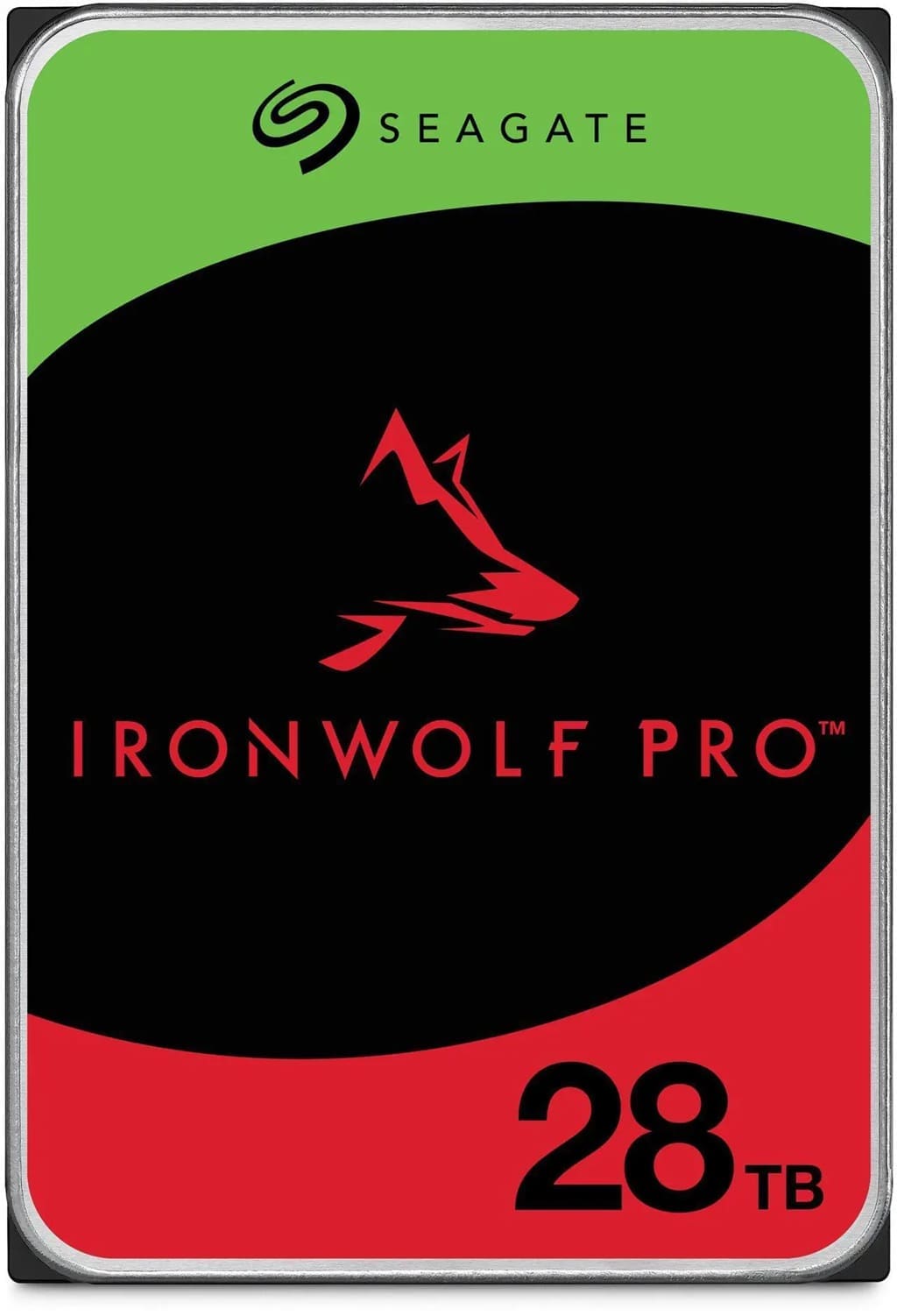 Seagate 28TB 3.5" IronWolf Pro, Hellium, SATA 6Gb/s, CMR, 550WRL, 512MB Cache, 512E, HDD. 5 Years Warranty