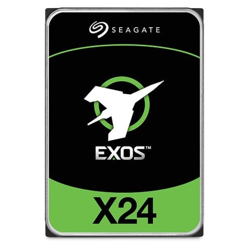 Seagate 12TB 3.5" Exos X24, Helium, SATA 6Gb/s, 7200RPM, 256MB/s CMR, 5Years Warranty