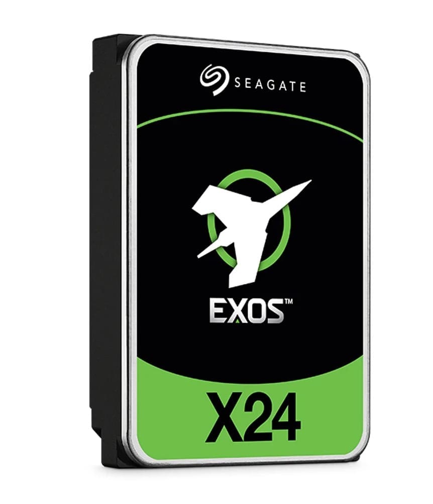 Seagate Exos X24 512E/4KN INTERNAL 3.5" SATA DRIVE, 24TB, 6GB/S, 7200RPM, 5YR WTY