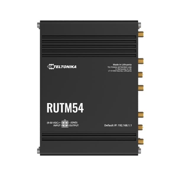 Teltonika RUTM54 Dual 5G Router, Dual SIM eSIM™, Telit 5G Modem, Auto-Failover,