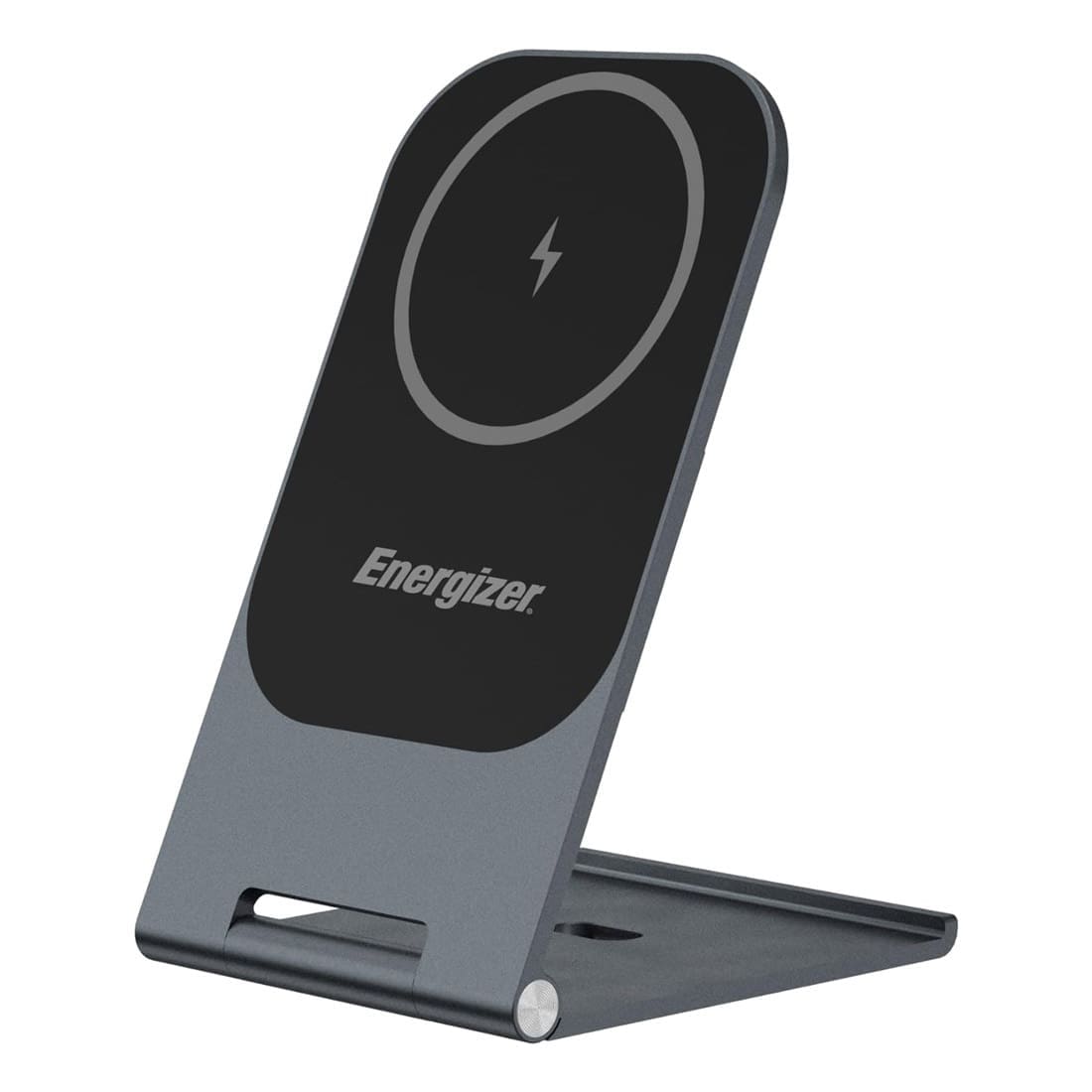 Energizer Foldable Wireless Charging Pad - Black(WCP102), Lightweight, Portable, Ultra Thin, Fast Charging, Compatible with MagSafe, 1 year Warranty