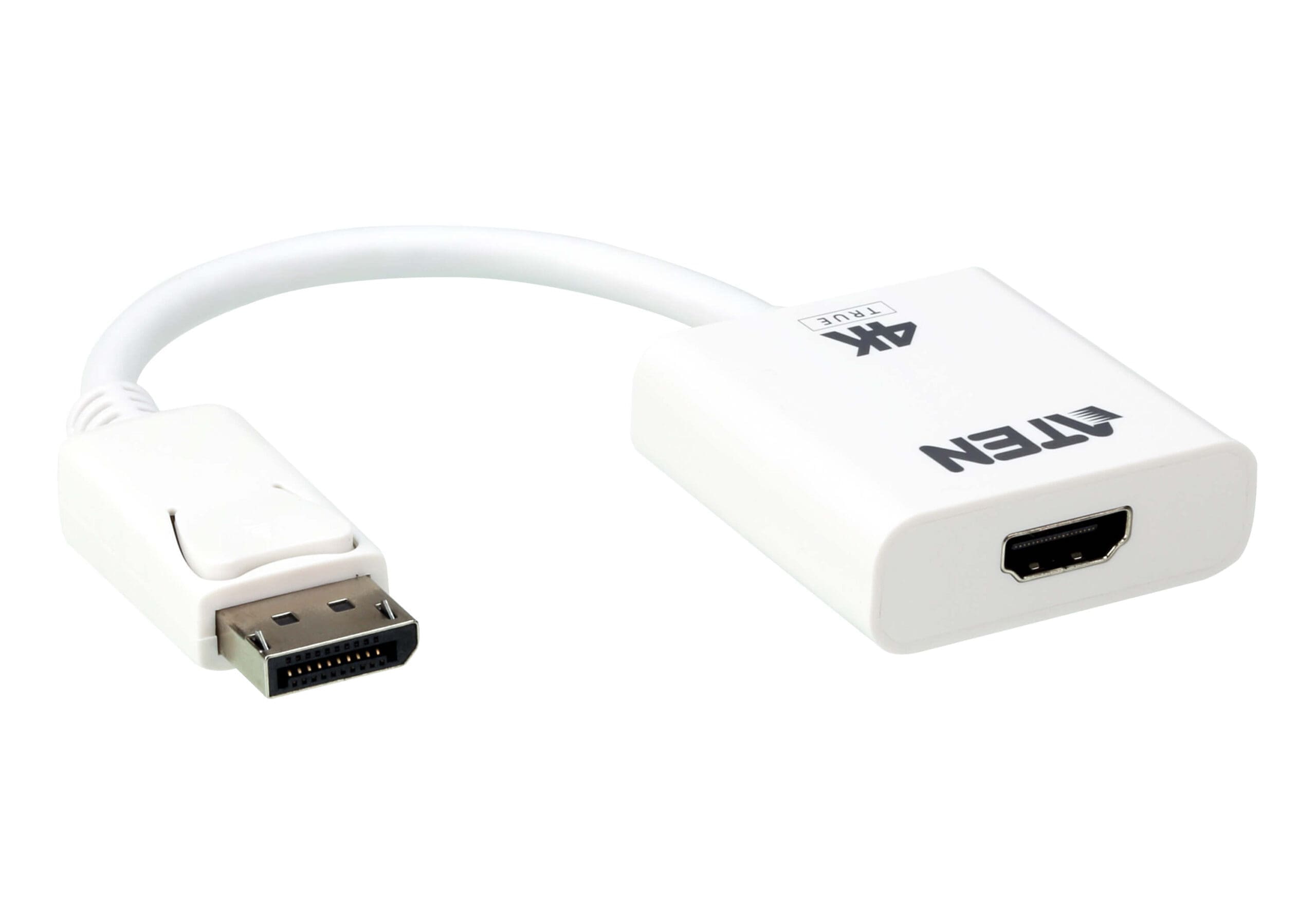 Aten VanCryst VC986B DisplayPort to True 4K HDMI Active Adapter. Supports Audio and AMD Eyefinity Technology for Multi-Screen setup