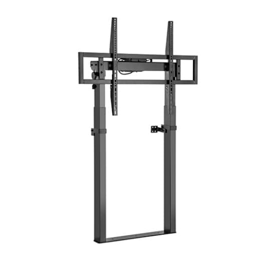 Brateck TTL14-68FR Motorized Wall Mount Stand, Designed for the Heaviest TV Fit Screen Size: 55"-100"up to120kg - Matte Black(LS)