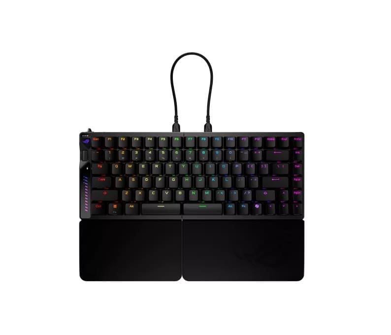 ASUS ROG FALCATA Gaming Keyboard Hot-Swappable ROG HFX V2 Magnetic Switches, ROG Hall Sensor ROG SpeedNova 8K wireless