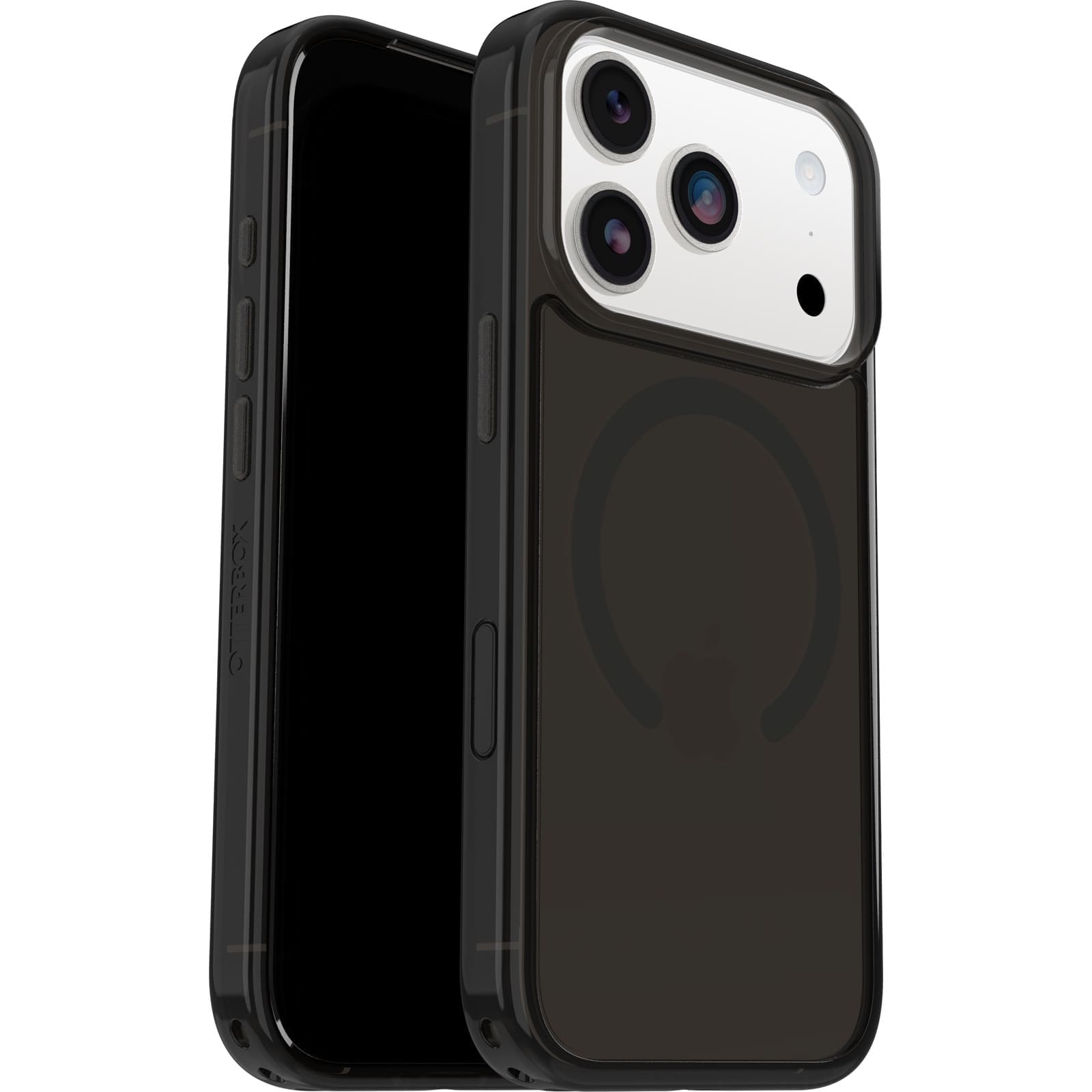 OtterBox Symmetry Clear MagSafe Apple iPhone 17 Pro (6.3") Black Mist (Clear/Black) - (77-98851), DROP+ 3X Military Standard, 7 Years Warranty