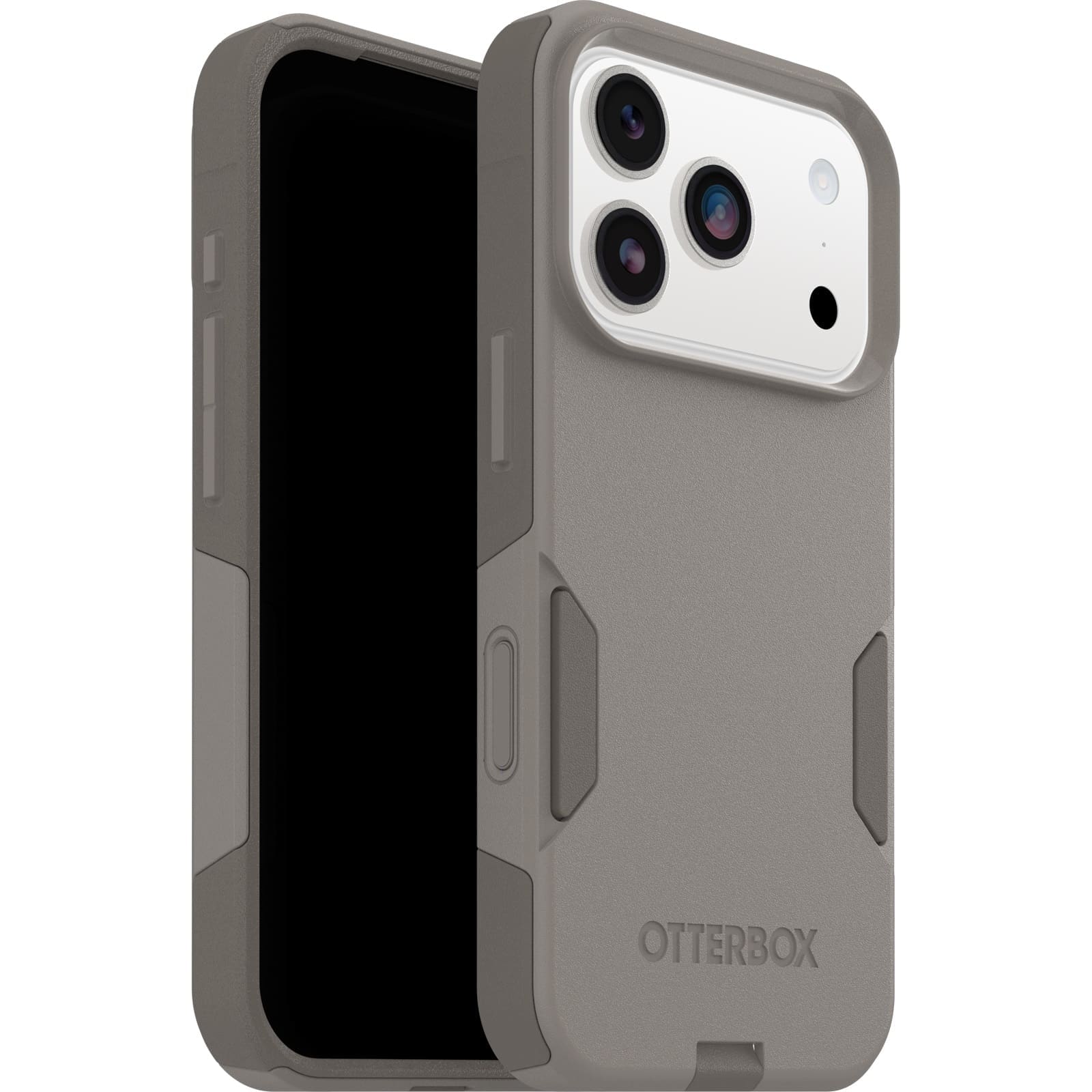 OtterBox Commuter Apple iPhone 17 Pro (6.3") Case Grey Comfort (Biege) - (77-98336), DROP+ 3X Military Standard, Raised Edges, 7 Years Warranty