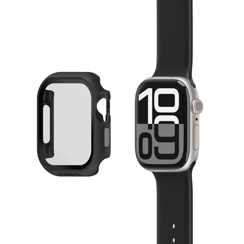 Otterbox Apple Watch Series 10 46MM Eclipse Case with Screen Protector Pavement (Black/Grey) - (77-97908),Touch Sensitivity, 2 Years Warranty