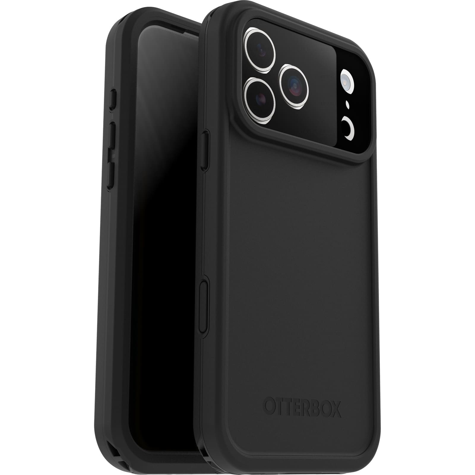 OtterBox Fre MagSafe Apple iPhone 17 Pro Max (6.9") Case Black - (77-99772), DROP+ 5X Military Standard, Camera Control, 7 Years Warranty