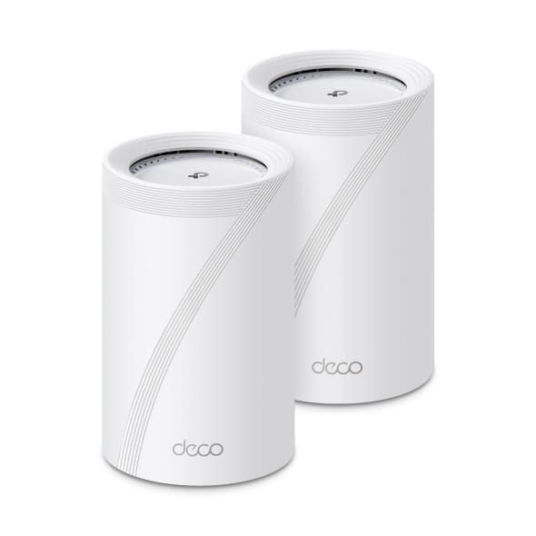 TP-Link Deco BE68 BEBE 14000 Tri-Band Whole Home Mesh Wi-Fi 7 System(2-pack) BE14000, Wi-Fi 7, Tri-Band 6/5/2.4GHz, AI Mesh, 8 antennas, 10G+2.5G LAN